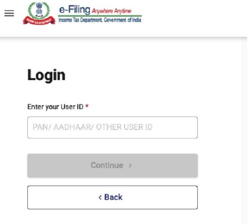 e-Filing Login