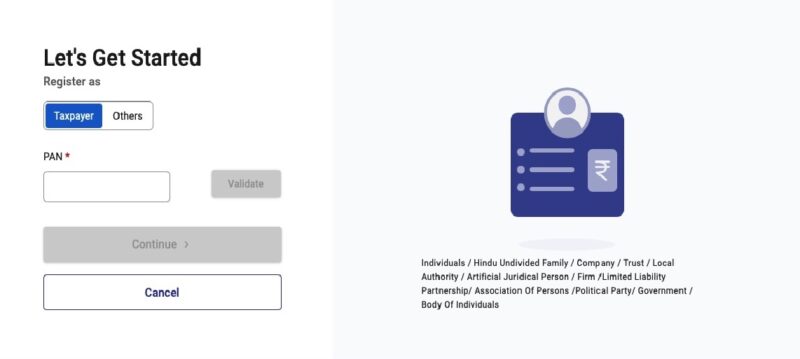 e-Filing-Registration