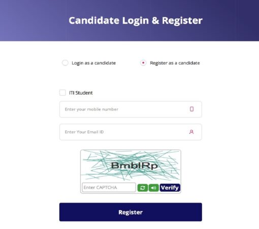 ITI Apprenticeship Registration Login