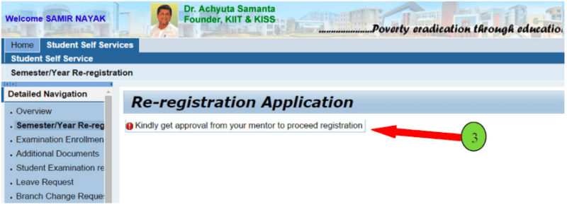 KIIT Semester Registration