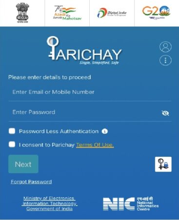 Parichay Login