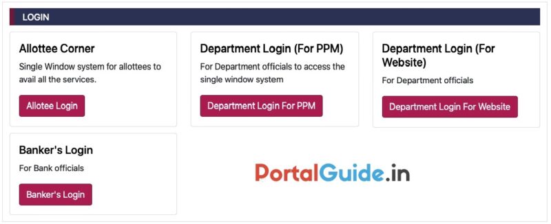 Haryana Plot Scheme Login