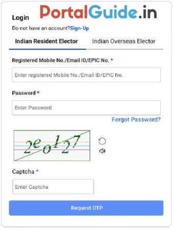 Login for Register Complaint