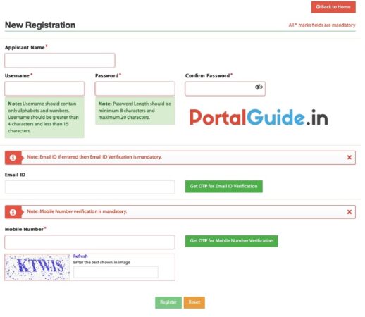 Maha DBT Farmer New Registration