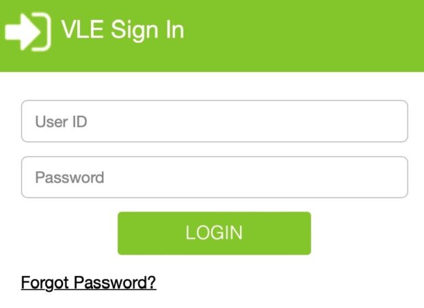 Mahaonline VLE Sign in