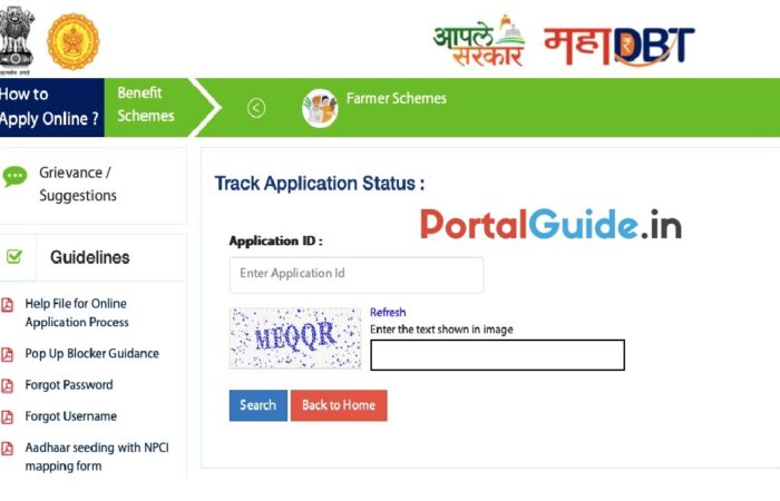 Track Application Status