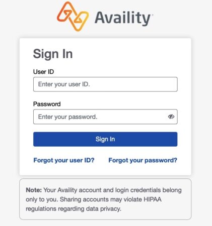 Availity Provider Portal Login