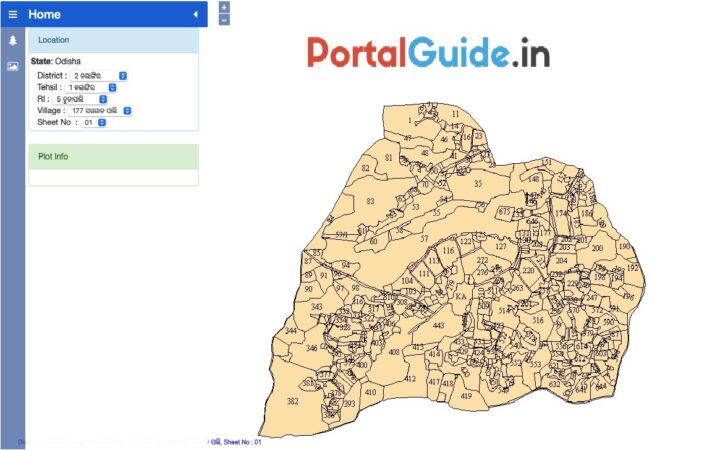 Bhunaksha Portal Village Map