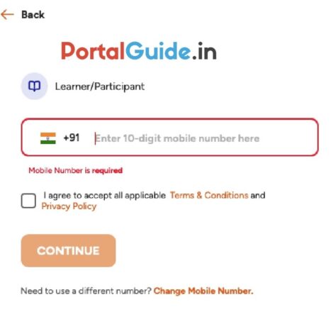 Skill India Portal Participant Login