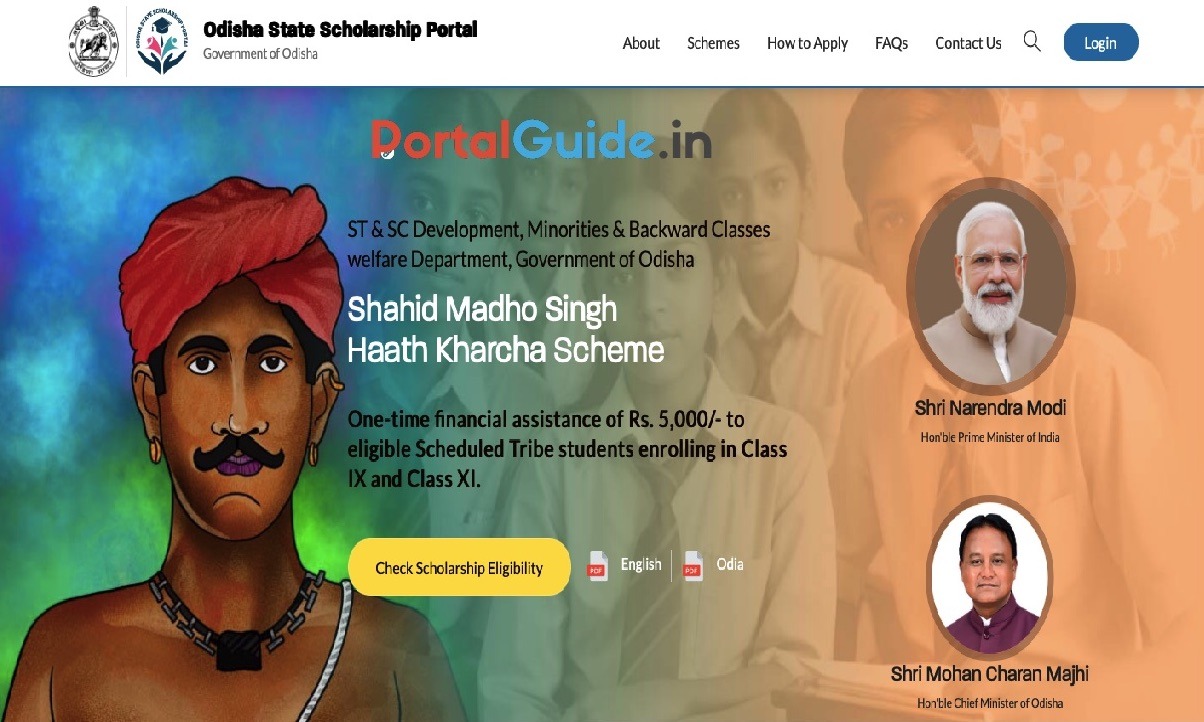 State Scholarship Portal Odisha