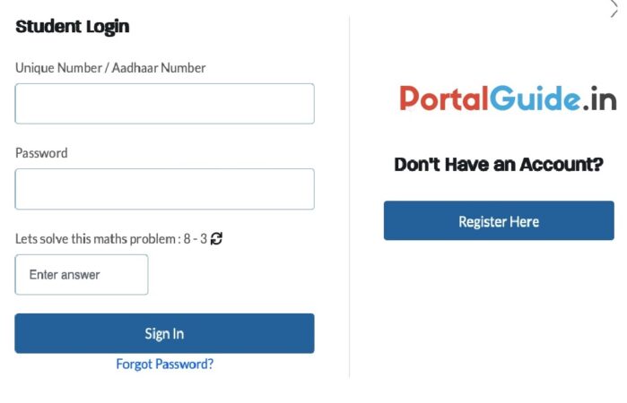 Student Login